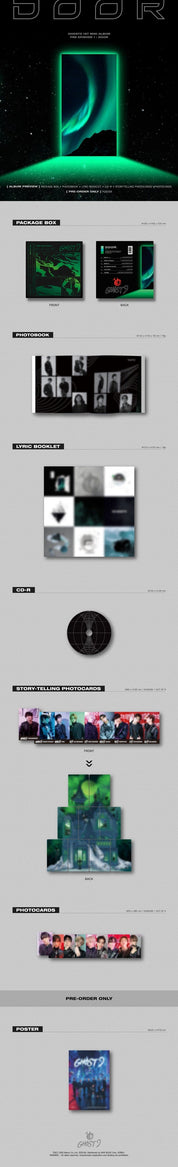 Korea Pop Store GHOST9 - PRE EPISODE 1: DOOR (1ST Mini Album) Kawaii Gifts