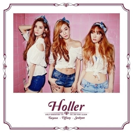 Korea Pop Store GIRLS' GENERATION-TTS - HOLLER (2ND MINI ALBUM) Kawaii Gifts 8809269503527