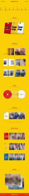 Korea Pop Store GOLDEN CHILD - PUMP IT UP (2ND SINGLE ALBUM) Kawaii Gifts 8804775150333