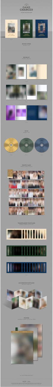 Korea Pop Store GOLDEN CHILD - VOL.2 [Game Changer] (NORMAL VER.) Kawaii Gifts