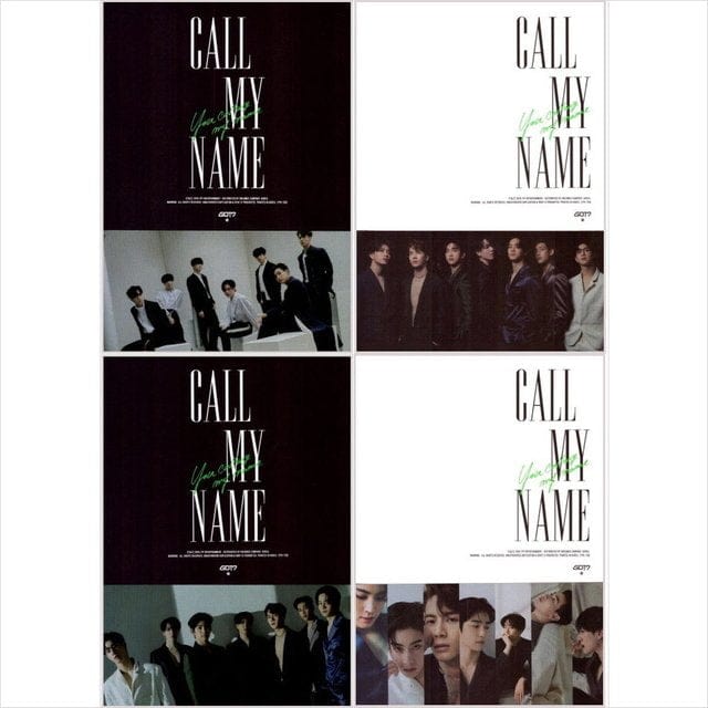 Korea Pop Store GOT7 - CALL MY NAME (MINI ALBUM) Kawaii Gifts 8809440339266
