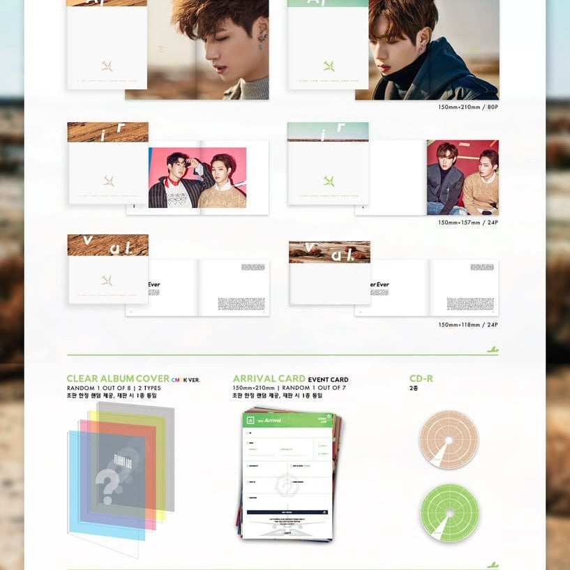 Korea Pop Store GOT7 - FLIGHT LOG : ARRIVAL Kawaii Gifts 8809269507716