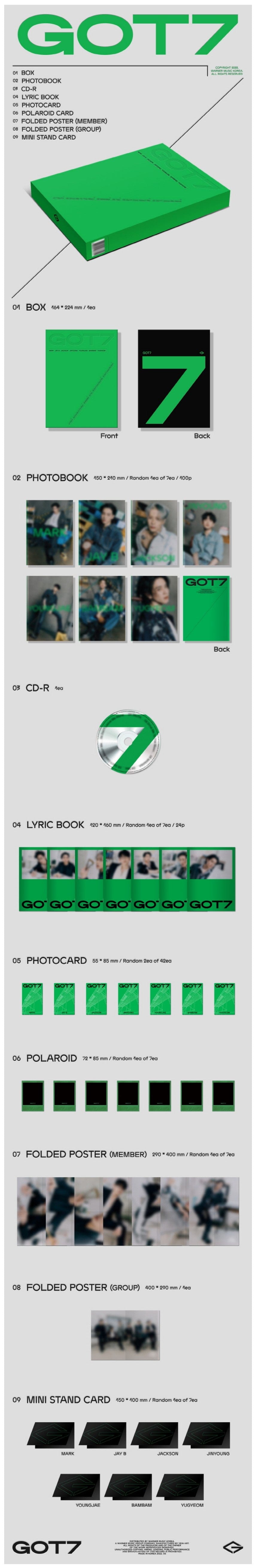 Korea Pop Store GOT7 - GOT7 Kawaii Gifts 8809355977751