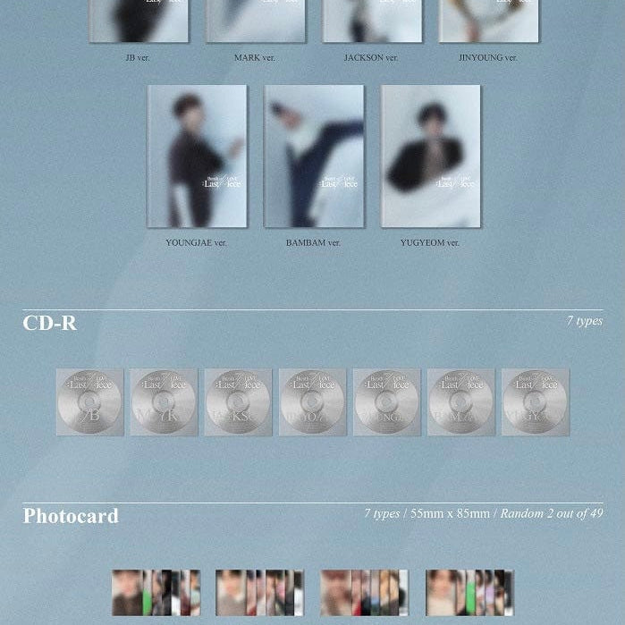 Korea Pop Store GOT7 - VOL.4 [BREATH OF LOVE : LAST PIECE] Kawaii Gifts 8809633189357