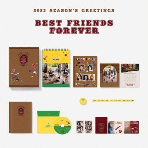Korea Pop Store Itzy 2023 Season's Greeting [Best Friends Forever] Kawaii Gifts
