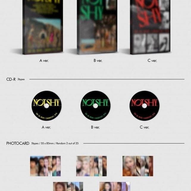 Korea Pop Store ITZY - NOT SHY Kawaii Gifts 8809633189067