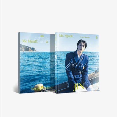 Korea Pop Store [Jin] Special 8 Photo-Folio Me, Myself, and Jin In "Sea Of Jin Island" Kawaii Gifts