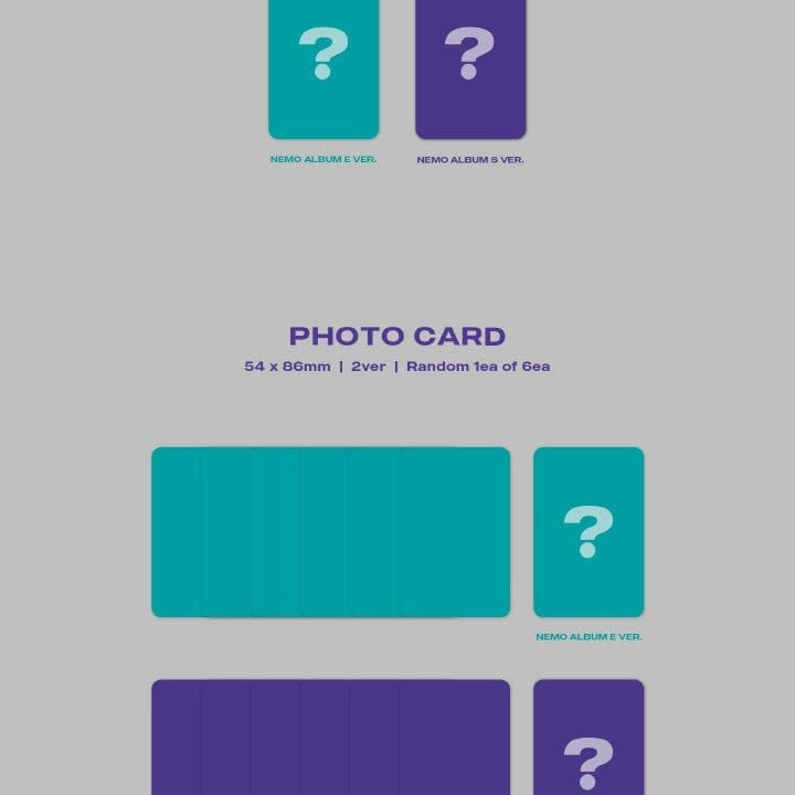Korea Pop Store JUST B - [= (Neun)] (3RD MINI ALBUM) NEMO ALBUM Kawaii Gifts