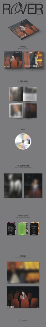 Korea Pop Store KAI - Rover (3rd MINI ALBUM) (Digipack VER.) Kawaii Gifts