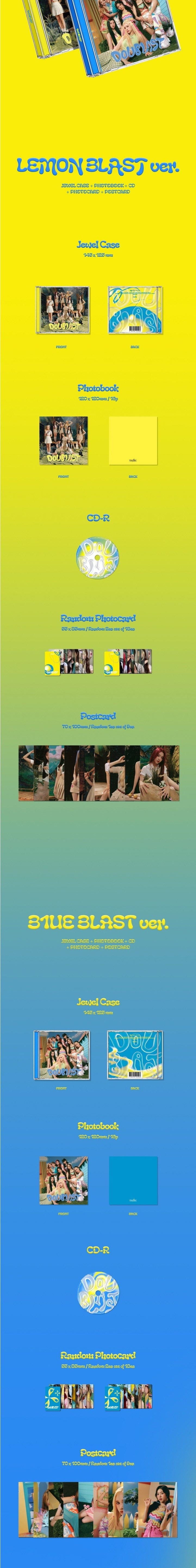 Korea Pop Store KEP1ER - DOUBLAST (2ND MINI ALBUM) JEWEL VER. Kawaii Gifts