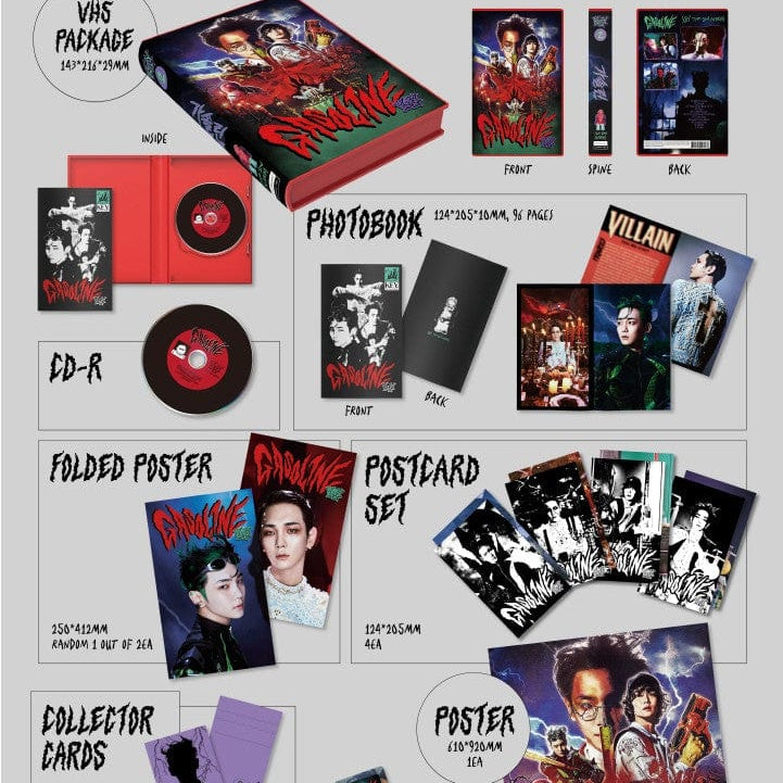 Korea Pop Store Key - Vol. 2 [Gasoline] VHS Ver. Kawaii Gifts