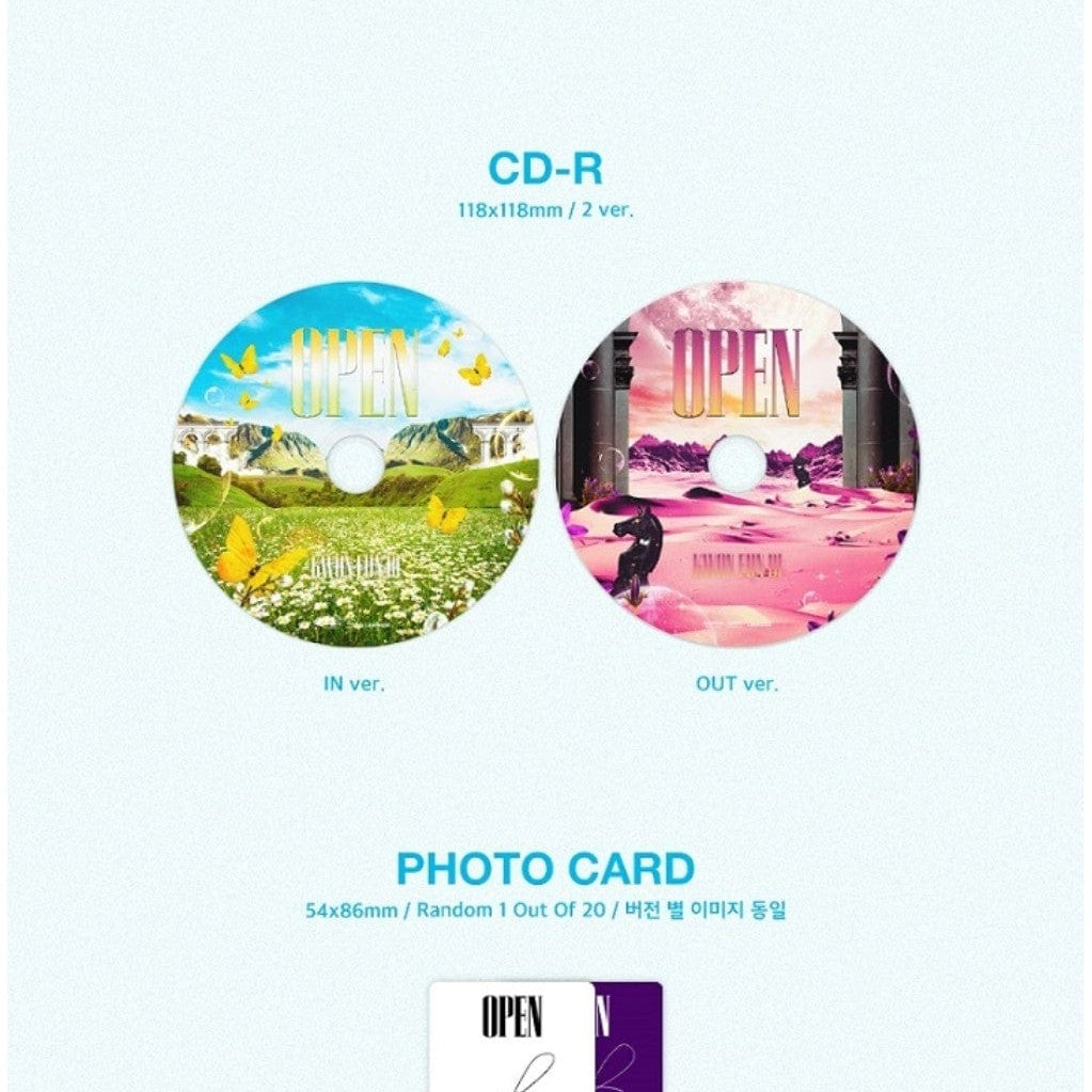 Korea Pop Store KWON EUN BI - Open (1ST MINI ALBUM) Kawaii Gifts 8804775198922