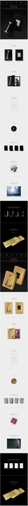 Korea Pop Store Lisa-Lisa First Single Album LALISA Kawaii Gifts 8809634387516