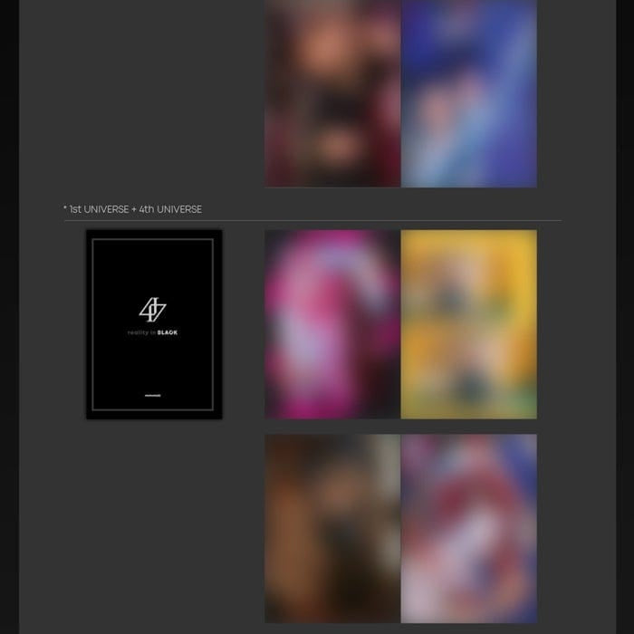 Korea Pop Store MAMAMOO - VOL.2 [REALITY IN BLACK] Kawaii Gifts 8804775136047