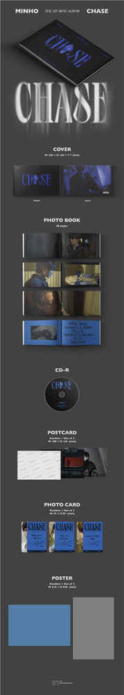 Korea Pop Store MINHO - CHASE (1ST MINI ALBUM) BEGINNING VER. Kawaii Gifts