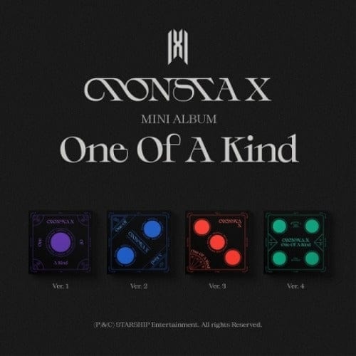 Korea Pop Store MONSTA X - ONE Of A KIND (MINI ALBUM) Kawaii Gifts 8804775162725