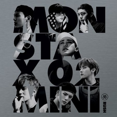 Korea Pop Store MONSTA X - RUSH (2ND MINI ALBUM) SECRET VERSION Kawaii Gifts 8804775065361