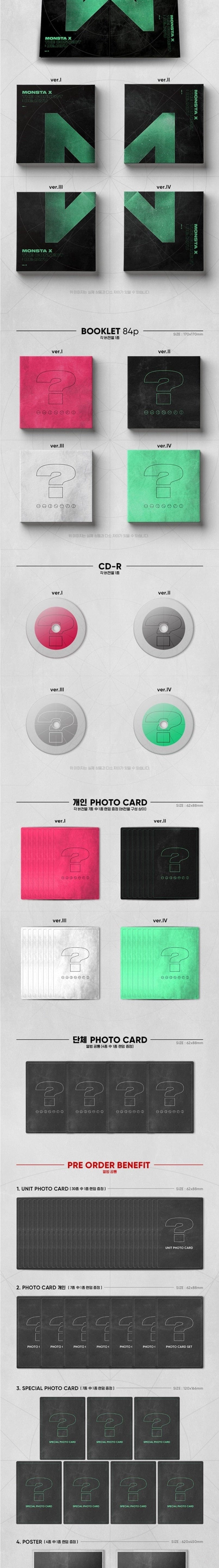 Korea Pop Store MONSTA X - THE CONNECT : DEJAVU Kawaii Gifts 8804775089824