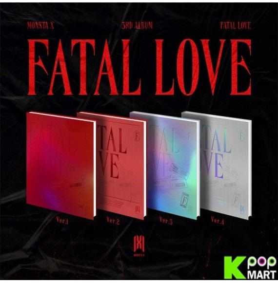 Korea Pop Store MONSTA X - VOL.3 [FATAL LOVE] Kawaii Gifts 8804775151347