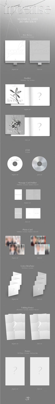 Korea Pop Store MOONBIN & SANHA(ASTRO) - INCENSE (3RD MINI ALBUM) Kawaii Gifts
