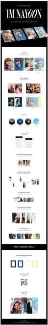 Korea Pop Store NAYEON - IM NAYEON (1ST MINI ALBUM) Kawaii Gifts 8809755508227