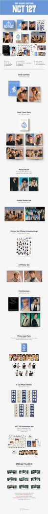 Korea Pop Store [NCT 127] 2023 Season's Greetings Kawaii Gifts
