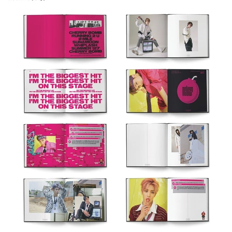 Korea Pop Store NCT 127 - NCT #127 Cherry Bomb (3RD MINI ALBUM) Kawaii Gifts