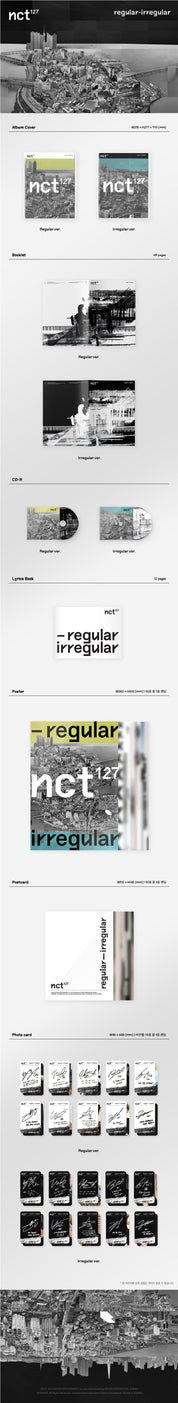 Korea Pop Store NCT 127 - VOL.1 [NCT #127 REGULAR-IRREGULAR] Kawaii Gifts 8809440338405
