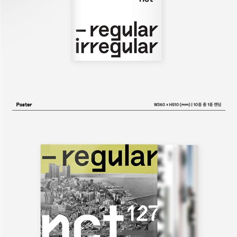 Korea Pop Store NCT 127 - VOL.1 [NCT #127 REGULAR-IRREGULAR] Kawaii Gifts 8809440338405