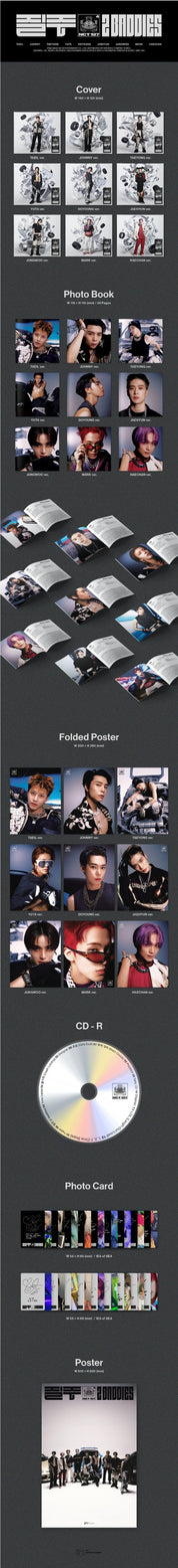 Korea Pop Store NCT 127 - VOL.4 [2 Baddies] (DIGIPACK VER.) Kawaii Gifts