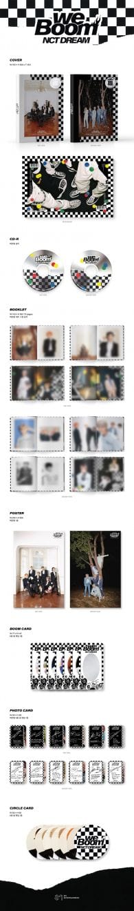 Korea Pop Store NCT DREAM - WE BOOM (3RD MINI ALBUM) Kawaii Gifts 8809440339068