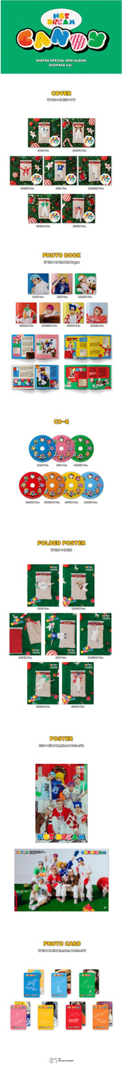 Korea Pop Store NCT DREAM - WINTER SPECIAL MINI ALBUM 'CANDY' (DIGIPACK VER.) Kawaii Gifts