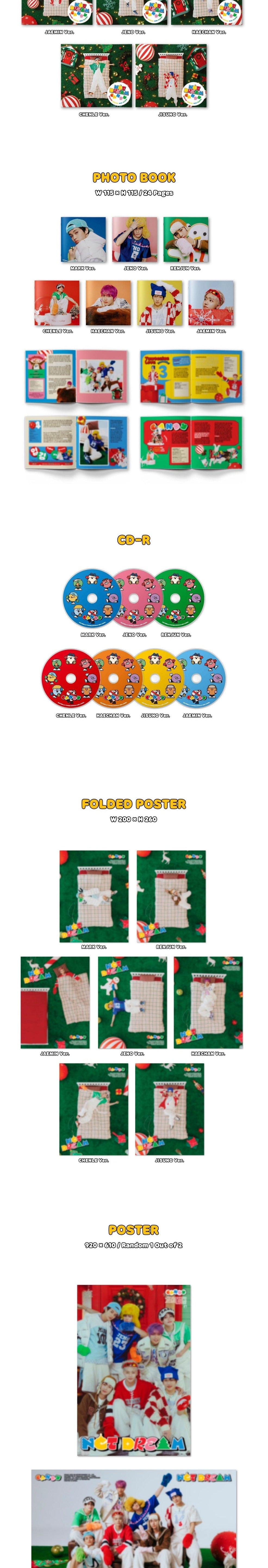 Korea Pop Store NCT DREAM - WINTER SPECIAL MINI ALBUM 'CANDY' (DIGIPACK VER.) Kawaii Gifts