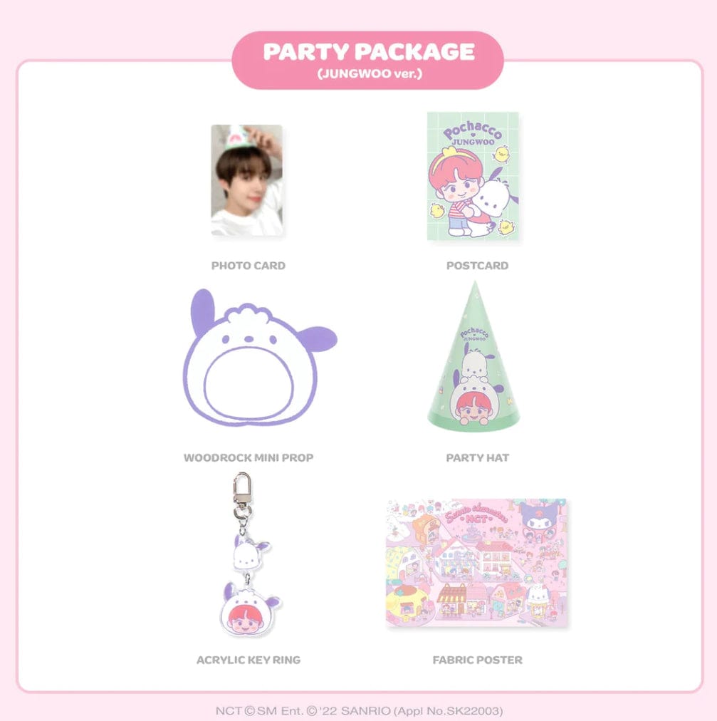 Korea Pop Store [NCT x SANRIO] Party Package Kawaii Gifts