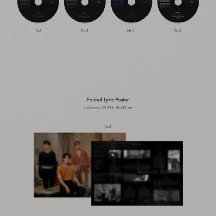 Korea Pop Store NU'EST - THE NOCTURNE (8TH MINI ALBUM) Kawaii Gifts 8809704414296