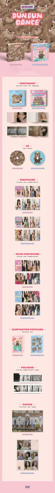 Korea Pop Store OH MY GIRL - DEAR OHMYGIRL (8TH MINI ALBUM) Kawaii Gifts 8803581202120