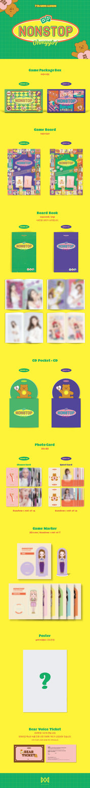 Korea Pop Store OH MY GIRL - NONSTOP (7TH MINI ALBUM) Kawaii Gifts 8803581201567
