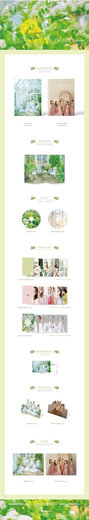 Korea Pop Store OH MY GIRL - VOL. 1 [THE FIFTH SEASON] Kawaii Gifts 8803581201994
