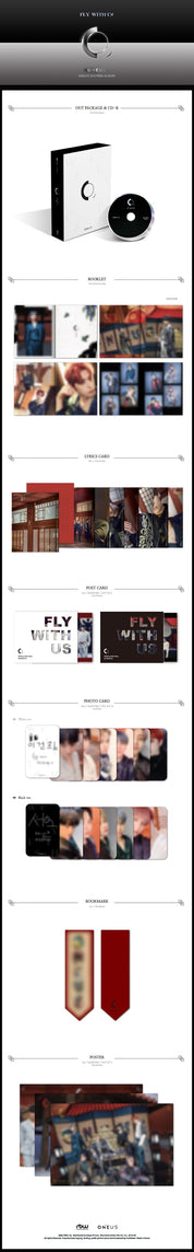 Korea Pop Store ONEUS - FLY WITH US (3RD MINI ALBUM) Kawaii Gifts 8804775134005