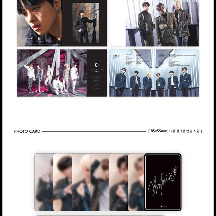 Korea Pop Store ONEUS - LIGHT US (1ST MINI ALBUM) Kawaii Gifts 8804775120459