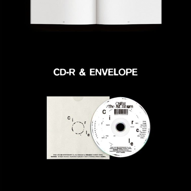 Korea Pop Store ONEW - Vol. 1 [Circle] Photobook Ver. with Pre-Order Poster Kawaii Gifts