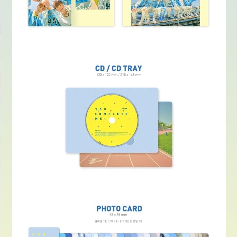 Korea Pop Store ONF - You Complete Me (2nd Mini Album) Kawaii Gifts