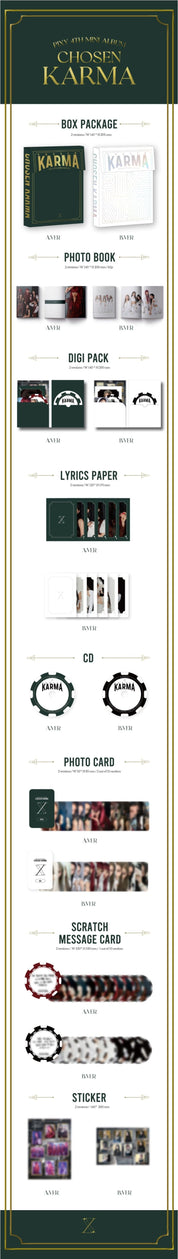 Korea Pop Store PIXY - Chosen Karma (4th MINI ALBUM) Kawaii Gifts
