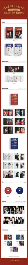Korea Pop Store [Poster Event] SUPER JUNIOR - Vol.11 [Vol.1 'The Road : Keep On Going '] Kawaii Gifts 8809755507145