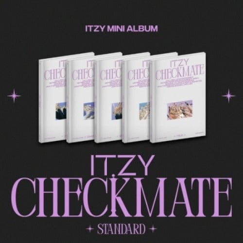 Korea Pop Store [Pre-oder benefit] ITZY - Checkmate Standard Edition First Print Kawaii Gifts 8809755508654