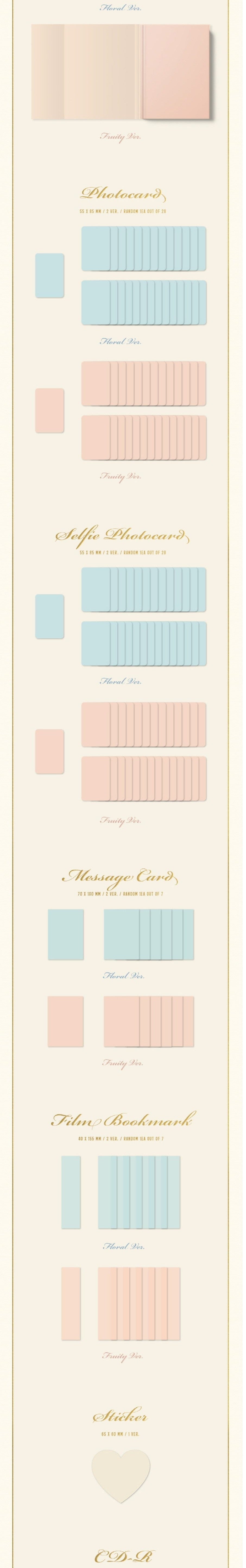 Korea Pop Store [Pre-order Benefit] OH MY GIRL - VOL.2 [REAL LOVE] Kawaii Gifts 8803581202397