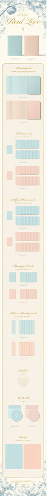 Korea Pop Store [Pre-order Benefit] OH MY GIRL - VOL.2 [REAL LOVE] Kawaii Gifts 8803581202397