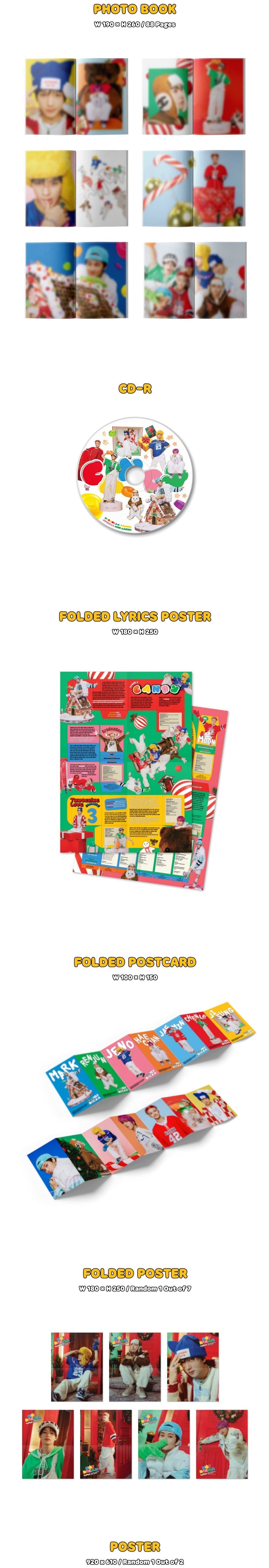 Korea Pop Store [Pre-Order] NCT DREAM - WINTER SPECIAL MINI ALBUM 'CANDY' (PHOTOBOOK VER.) Kawaii Gifts