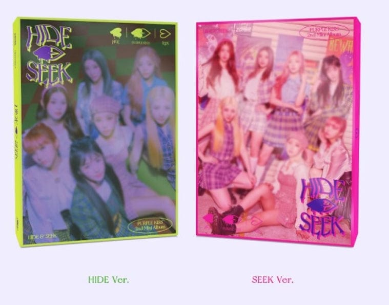 Korea Pop Store PURPLE KISS - Hide & Seek (2nd MINI ALBUM) Kawaii Gifts
