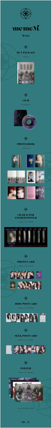 Korea Pop Store PURPLE KISS - memeM (3RD MINI ALBUM) Kawaii Gifts